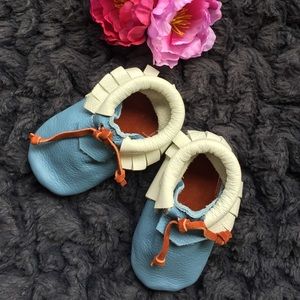 “Prince Charming” Baby Moccasins